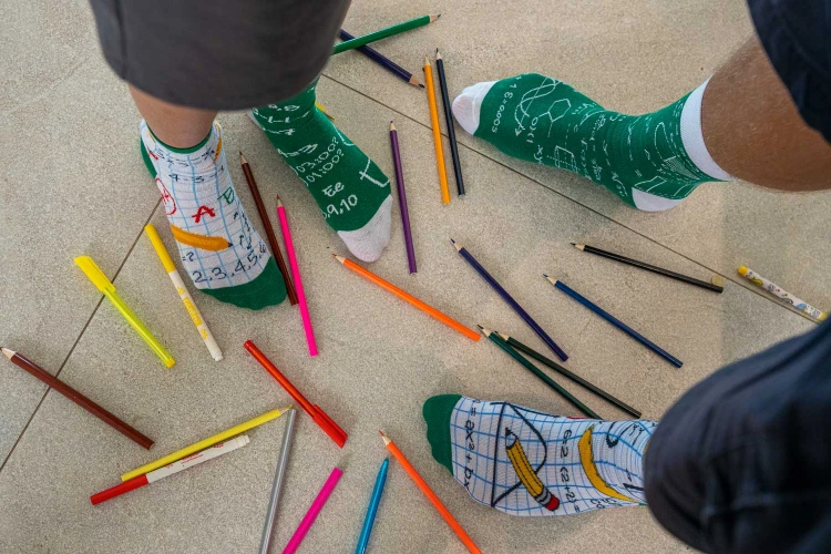 Back to school - skarpetki dla dzieci - Spox Sox