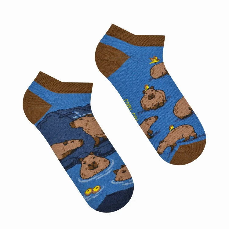 Stopki Kapibary - Spox Sox - kolorowe stopki.webp