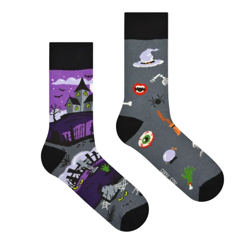 Halloween- kolorowe skarpetki - Spox Sox.webp