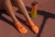 Spox Sox - stopki-sportowe-treningowe-pomaranczowe-kolorowe- detal1.webp