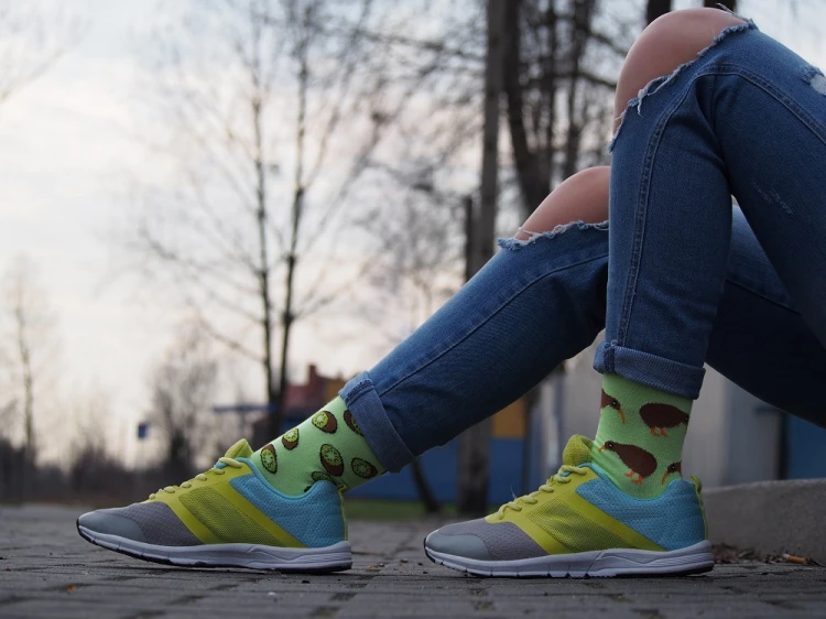 Kiwi - funny socks - Spox Sox