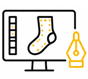 Design graficzny socks